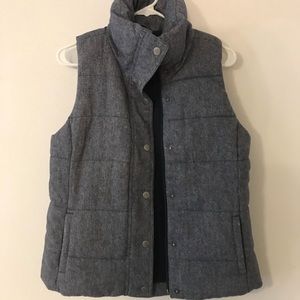 Navy Puffy Vest
